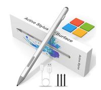 Surface Pen Stylus Pen for Microsoft Surface Pro 11/9/8/7/6/5/4/3, Surface Go 3/2/1 Surface Laptop/Studio/Book 4/3/2/1 with 4096 Pressure Sensitivity, Palm Rejection, Microsoft Surface Go Accessories