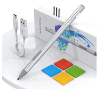 Microsoft Surface Pencil - Stylus for Surface Pro 11/10/X/9/8/7/7+/6/5/Go 3/Go 2/Book/Laptop 5/Studio 2 with 4Nibs, 4096 Pressure Sensitivity Palm Rejection Rehargeable Magnetic Microsoft Stylus Pen
