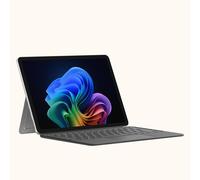 MICROSOFT 12" Surface Pro, Copilot PC - Snapdragon X Plus, 256 GB SSD, Platinum, Silver/Grey