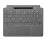 Microsoft Surface Pro Keyboard with Slim Pen - Platinum, Compatible with Surface Pro 11th Gen/9/8, New