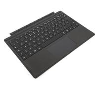 Microsoft Surface Pro Type Cover with Finger Print Reader | Polyurethane Black | Compatible with Surface Pro 7+
