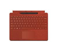 Microsoft Surface Pro X Signature Keyboard with Slim Pen 2 Red - 25O-00023