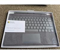 Microsoft Surface Signature Type Cover Keyboard Alcantara Charcoal 1725 NEW UK