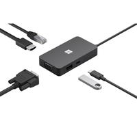 MICROSOFT Surface Travel 5-port USB Type-C Connection Hub, Black