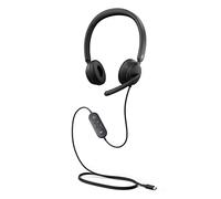 Microsoft USB-C Headset XZ/NL/FR/DE Hdwr Black, I6N-00010, Black, Normal