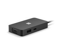 Microsoft USB-C Travel Hub USB 3.2 Gen 2 (3.1 Gen 2) Type-C Black