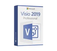 Microsoft Visio 2019 Professional License for 3 devices