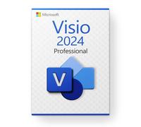 Microsoft Visio 2024 Professional license for 3 devices
