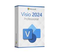 Microsoft Visio 2024 Professional license for 3 devices