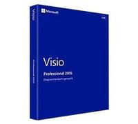 Microsoft Visio Professional 2016, 1u Graphic editor Open Value License (OVL) 1 license(s) 1 year(s)
