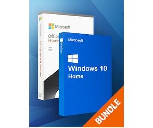 Microsoft Windows 10 Home & Microsoft Office Home & Business 2021 (Mac) bundle - Microsoft Key - GLOBAL