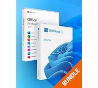 Microsoft Windows 11 Home & Microsoft Office Professional 2021 Plus Bundle - Microsoft Key - GLOBAL