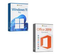 Microsoft Windows 11 Professional + Microsoft Office 2019 Standard license for 3 devices