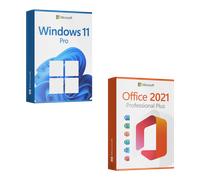 Microsoft Windows 11 Professional + Microsoft Office 2021 Professional Plus license for 3 devices