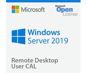 Microsoft Windows Remote Desktop Services 2019, User CAL, RDS CAL, Client Access License 10 CALs