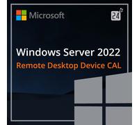 Microsoft Windows Remote Desktop Services 2022, Device CAL, RDS CAL, Client Access License 10 CALs