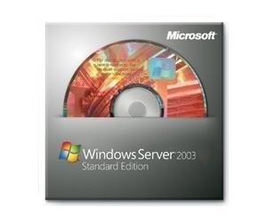 Microsoft Windows Server 2003 Standard Edition w/SP1 - Licence and media - 1 server, 5 CALs - OEM - CD - English