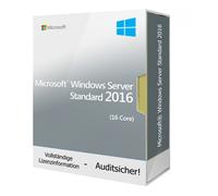 Microsoft Windows Server 2016 Standard (16 Core)