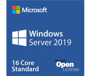 Microsoft Windows Server 2019 Standard (16 Core) Open License
