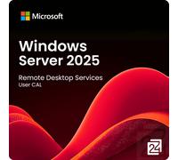 Microsoft Windows Server 2025 Remote Desktop Services User CAL 5 CAL