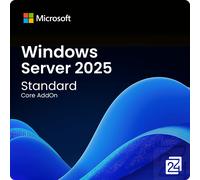 Microsoft Windows Server 2025 Standard Core AddOn 4 Core