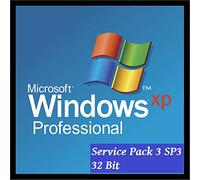 Microsoft Windows Xp Professional Edition Service Pack 3 Sp3 32 Bit Bootable CD Disc Complete With Product Key CD Key