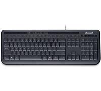 Microsoft 3J2-00003 Wired Desktop 600 USB Keyboard and Mouse Set - Black