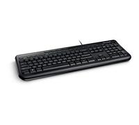 Microsoft Wired Desktop 600 Keyboard and Mouse Set, UK Layout - Black
