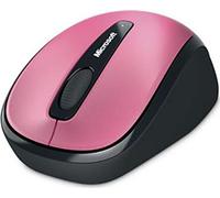 Microsoft Wireless Mobile Mouse 3500 - Magenta Pink Gloss