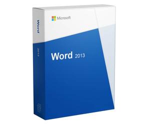 Microsoft Word 2013