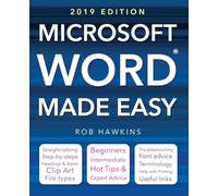 Microsoft Word Made Easy (2019 edition)