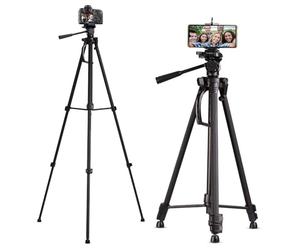 MicroSpareparts Mobile Tripod Stand 4-7 Holder Compatible with up to 7 inch Phone, MOBX-ACC-007 (Compatible with up to 7 Universal Tripod Stand for 4-7 Smartphone Multi-Direction)