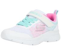 Skechers Microspec Plus-Swirl Sweet Sneaker White/Multi 3 US Unisex Little Kid
