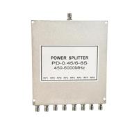 Microstrip Power Divider 2.4 5.8G 0.45-6G power splitter SMA eight power points(0.45-6GHz)