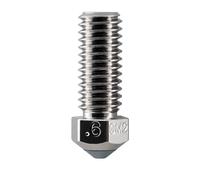 Microswiss CM2 Nozzle for Qidi Tech Q1 Pro, X-Max 3, X-Plus 3 - Copper body, M2 Hardened High Speed Steel Tip, Long Life, Wear Resistant, Made in USA (.6mm)