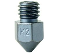 Micro Swiss MK8 Plated M2 Hardened High Speed Steel Nozzle (.4mm)