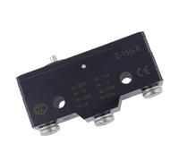 Microswitch Limit Travel Switch with Horizontal Rotary Roller Lever Arm, 15A Current, Screw Terminal, Ideal for Automation Projects, 1pc