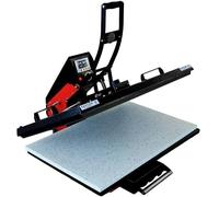 Microtec 60x100cm Extra Large Slide-Out Heat Press Machine - 2000W Semi-Auto Sublimation Transfer Press for Flags, Banners, Bed Sheets & Textile Rolls