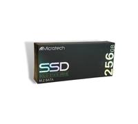 MICROTECH SSD 256 GB, SATA interface, Form m.2 2280, MLC Multilevel cell, Data write rate 400 MB/s, Data read rate 530 MB/s, Data transfer rate 6 Gbit/s