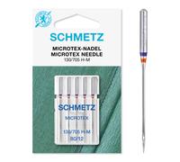 (Microtex (Sharp), Size: 80/12) Schmetz Sewing Machine Needles, 5pk