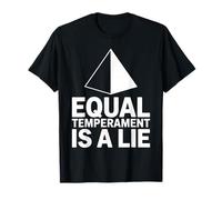 Microtonal Music Theory Prog Math Rock Equal Temperament T-Shirt