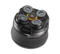 Microtouch Titanium Electric Shaver - Rechargeable Face and Head Shaver for Men, Cordless Razor, Hypoallergenic Wet/Dry Shaving, Precision Trimmer, Lithium Power, Battery Powered