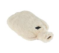 Microwavable Heat Pack White Faux Fur Heatable Bottle Plush Lavender Scented