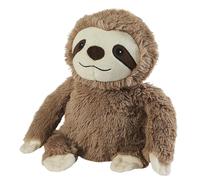 Microwavable Heatable Hot Cold Heat Pack Soft Toy Lavender Junior 9" Brown Sloth