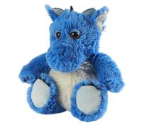 Warmies Blue Dragon Weighted Teddy, Microwavable with French Lavender Scent, Ful
