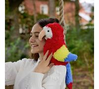 Microwavable Heatable Hot Cold Heat Pack Soft Toys Red Parrot Lavender Scent