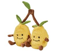 Microwavable Heatable Hot Cold Heat Pack Soft Toys Warm Hugs Pair Lemons 9"