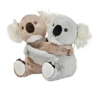 Microwavable Heatable Pair Plush Soft Toys - Fully Heatable & Freezable | Scented with French Lavender | Soothing Warm or Cool Comfort | Cuddly for Anxiety (Pair of Koalas)