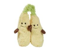 Microwavable Heatable Pair Plush Soft Toys - Fully Heatable & Freezable | Scented with French Lavender | Soothing Warm or Cool Comfort | Cuddly for Anxiety (Pair of Bananas)