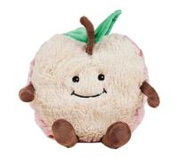 Microwavable Heatable Plush Soft Toy - Fully Heatable & Freezable | Scented with French Lavender | Soothing Warm or Cool Comfort | Safe for Kids & Adults | Cuddly for Anxiety (Apple)